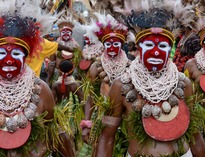 Ekspedycja rzeką Sepik i festiwal ludów papuaskich Goroka