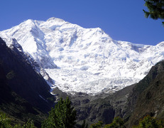 Rakaposhi, widok z MInapin fot. Katarzyna Mazurkiewicz