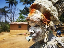 Gwinea Sierra Leone Liberia - Maski Rytuały Diamenty